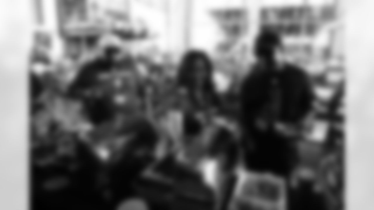 The Arizona Cardinals host a pregame tailgate during the inaugural Cardinals Premier Travel trip at PBR Texas on Monday, Nov. 3, 2025 in Arlington, TX.