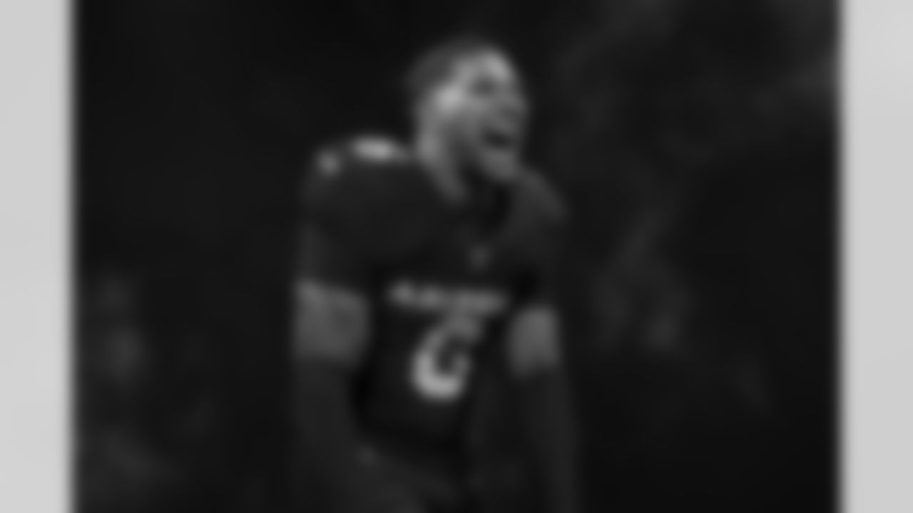 Arizona Cardinals running back James Conner (6) during 2025 Media Day on Monday, June 9, 2025 in Tempe, AZ.