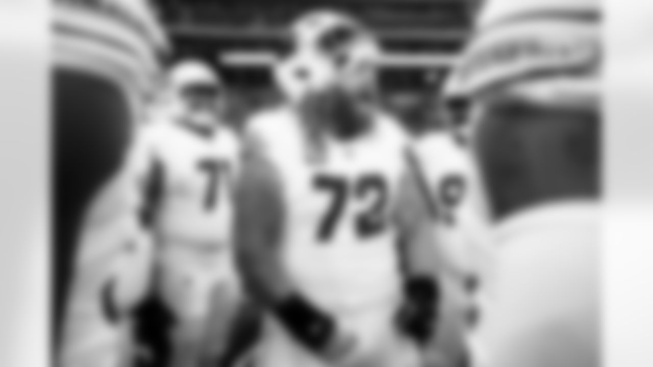 Arizona Cardinals offensive lineman Hjalte Froholdt (72) during the Week 15 regular season game between the Arizona Cardinals and the Houston Texans on Sunday, Dec. 14, 2025 in Houston, TX.