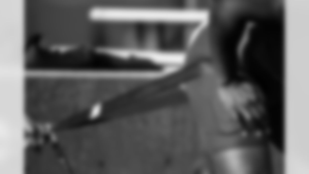 Arizona Cardinals defensive lineman Darius Robinson (56) during practice at the Dignity Health Training Facility on Thursday, Dec. 25, 2025 in Tempe, AZ.