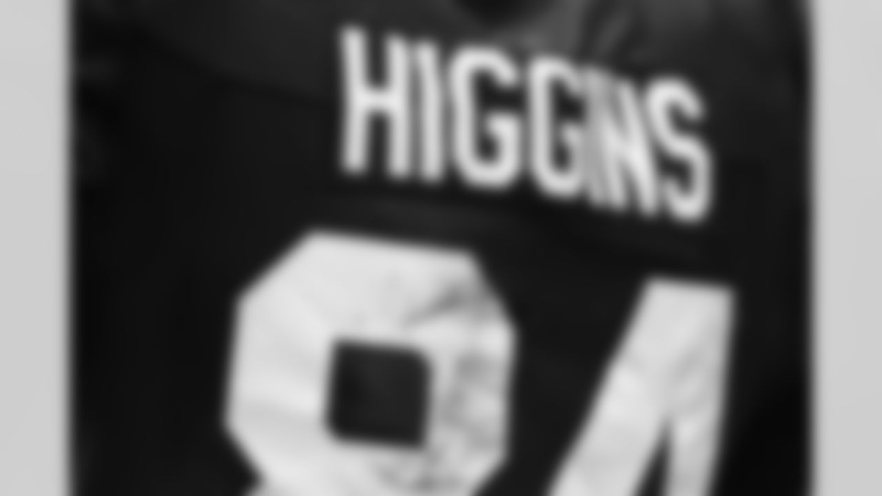Arizona Cardinals tight end Elijah Higgins (84) during 2025 Training Camp on Wednesday, Aug. 6, 2025 at State Farm Stadium.