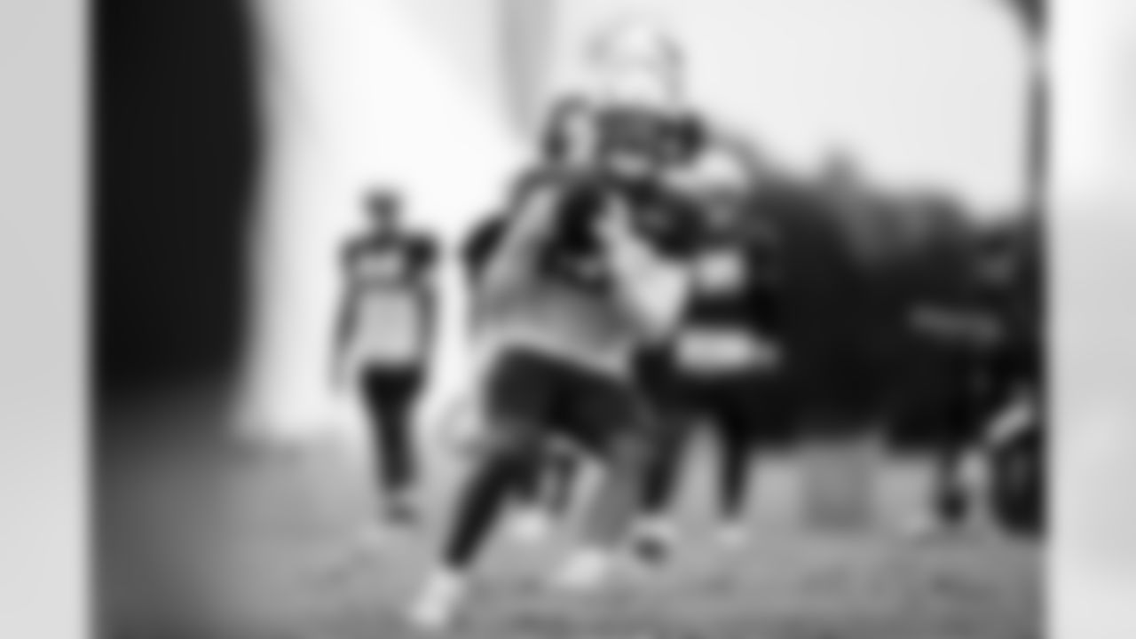 Arizona Cardinals safety Dadrion "Rabbit" Taylor-Demerson (42) during practice at the Dignity Health Training Facility on Thursday, Oct. 9, 2025 in Tempe, AZ.