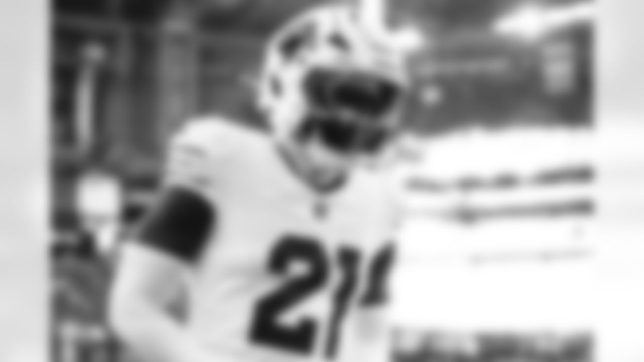 Arizona Cardinals cornerback Garrett Williams (21) during the Week 15 regular season game between the Arizona Cardinals and the New England Patriots on Sunday, Dec 15, 2024 at State Farm Stadium.