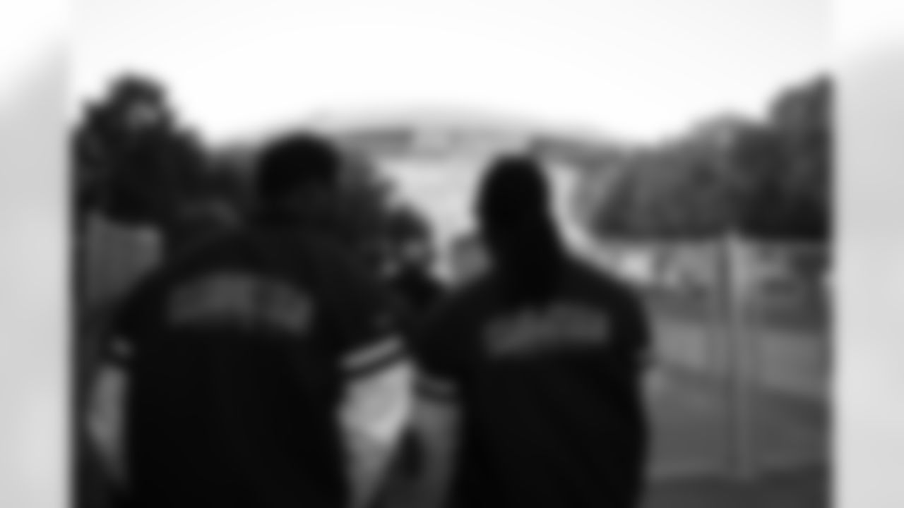 The Arizona Cardinals host a pregame tailgate during the inaugural Cardinals Premier Travel trip at PBR Texas on Monday, Nov. 3, 2025 in Arlington, TX.