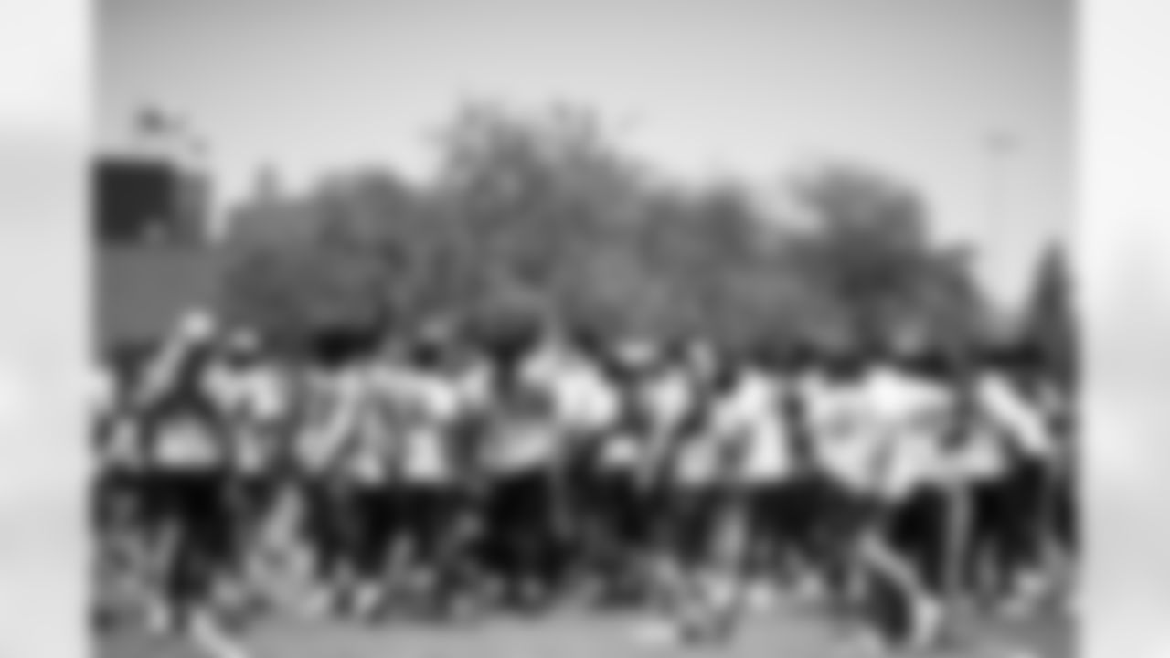The Arizona Cardinals during Phase Two of the offseason workout program at the Dignity Health Training Facility on Tuesday, May 13, 2025 in Tempe, AZ.