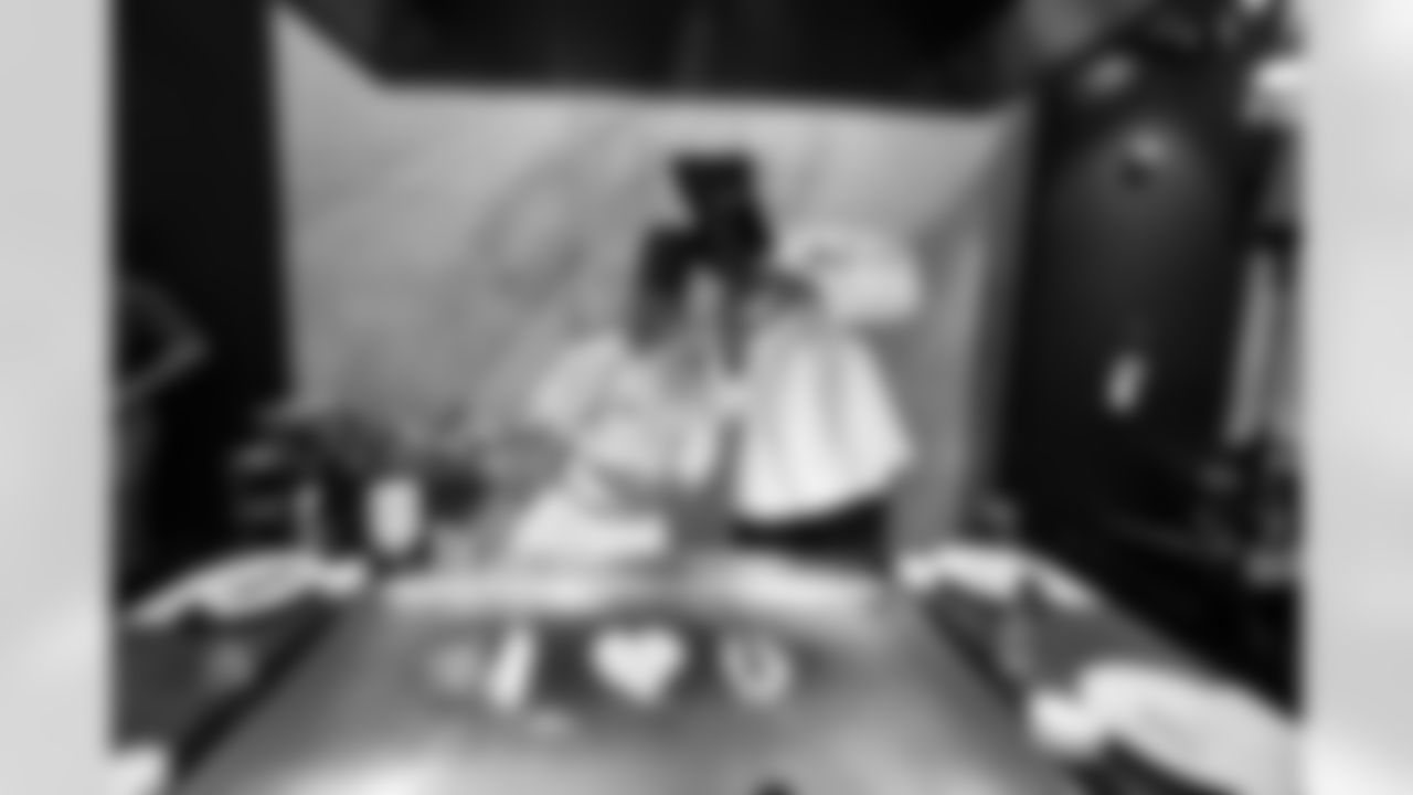 The Arizona Cardinals host veterans, members from the Pat Tillman Foundation, Civics leaders, and TAPS members at Benihana to honor those who serve on Monday, Nov. 10, 2025 in Tempe, AZ.