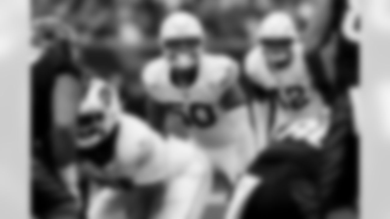 Arizona Cardinals linebacker Cody Simon (50) during the Week 17 regular season game between the Arizona Cardinals and the Cincinnati Bengals on Sunday, Dec. 28, 2025 in Cincinnati, OH.