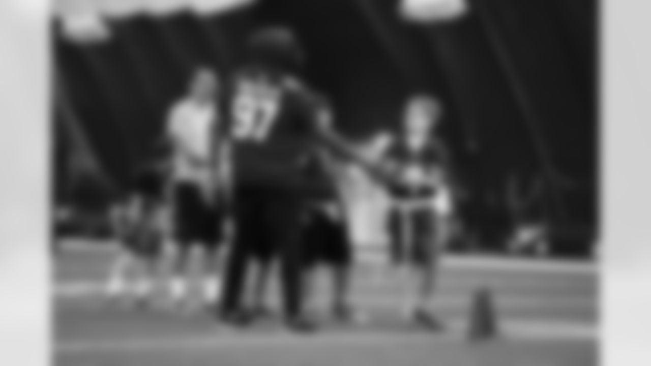 The Arizona Cardinals rookie class hosted Special Olympics athletes for a football camp at the Dignity Health Training Facility on Saturday, May 31, 2025 in Tempe, AZ.