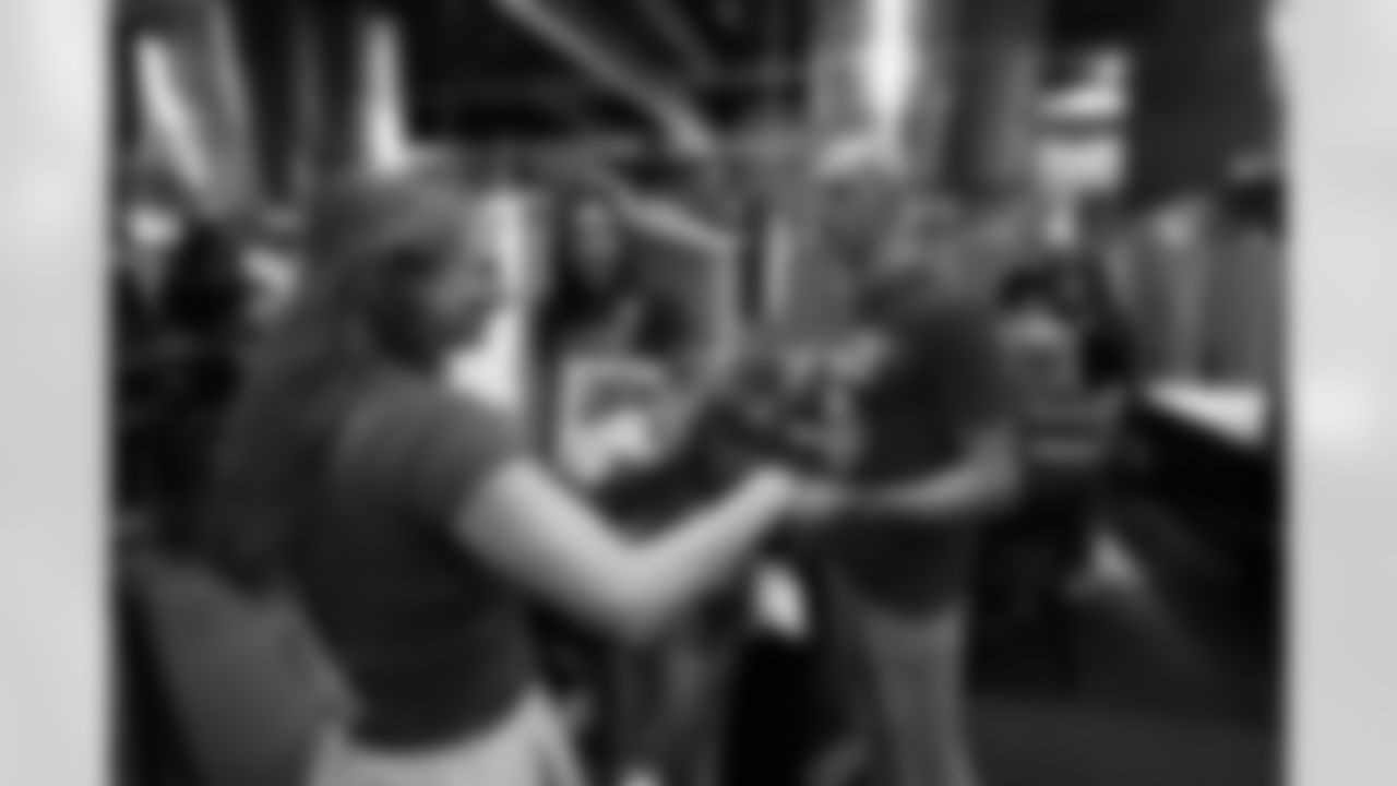 The Arizona Cardinals host veterans, members from the Pat Tillman Foundation, Civics leaders, and TAPS members at Benihana to honor those who serve on Monday, Nov. 10, 2025 in Tempe, AZ.