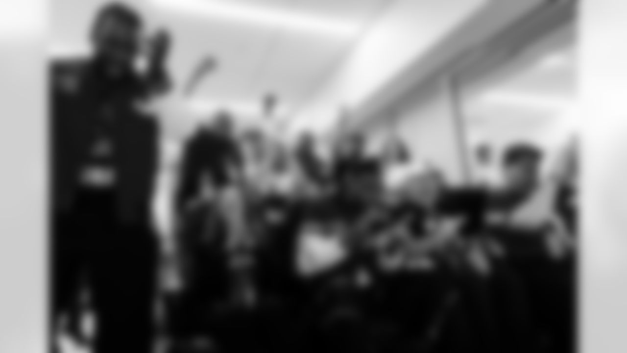 Fans from the inaugural Cardinals Premier Travel trip during the Week 9 regular season game between the Arizona Cardinals and the Dallas Cowboys on Monday, Nov. 3, 2025 in Arlington, TX.