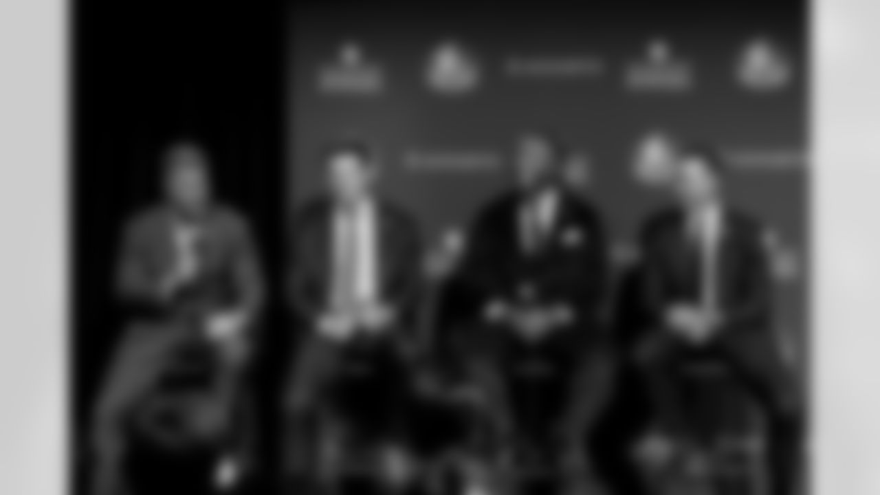 2026 Pro Football Hall of Fame inductee and former Arizona Cardinals wide receiver Larry Fitzgerald during NFL Honors at the Palace of Fine Arts on Thursday, Feb. 5, 2026 in San Francisco, CA.