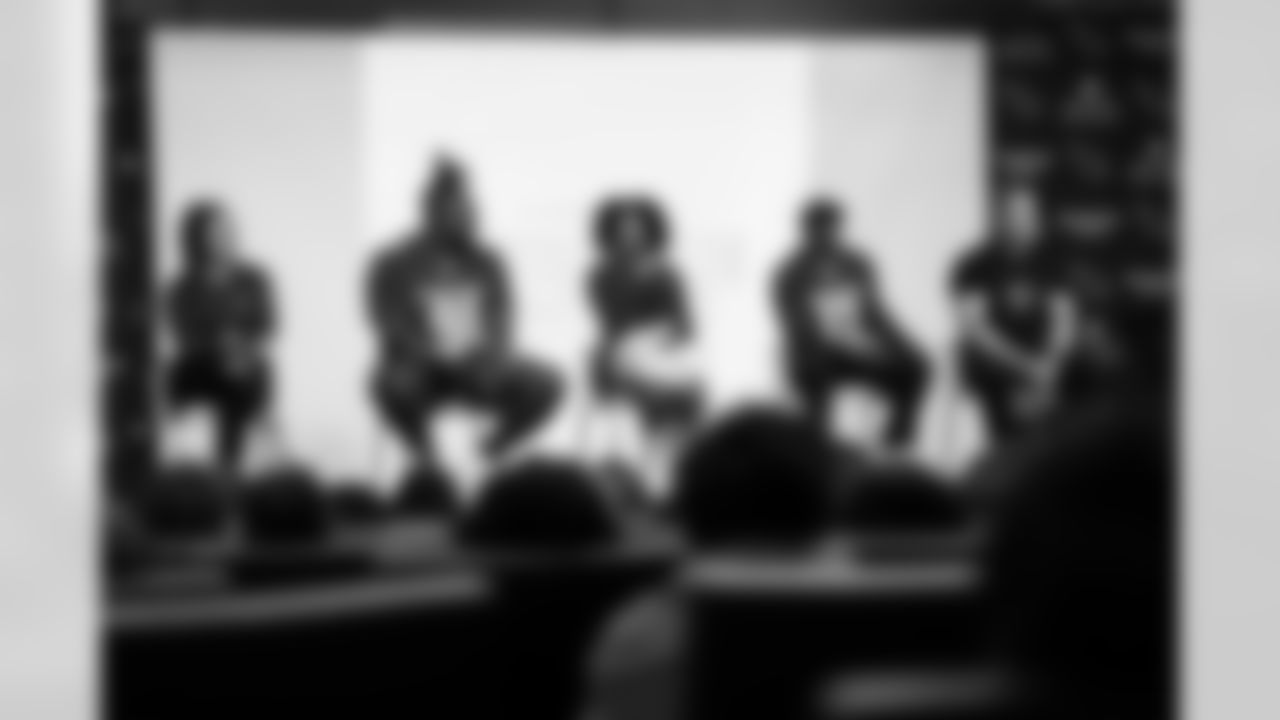 The Arizona Cardinals host a mental health event in partnership with EVERFI at the Dignity Health Training Facility on Friday, May 2, 2025 in Tempe, AZ.