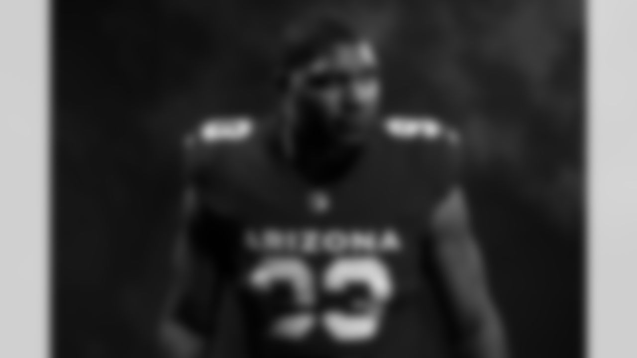 Arizona Cardinals defensive lineman Calais Campbell (93) during 2025 Media Day on Monday, June 9, 2025 in Tempe, AZ.