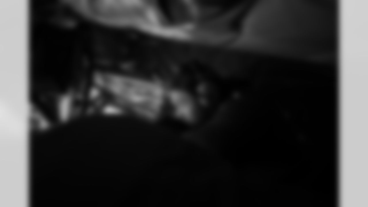 The Arizona Cardinals host TAPS, the Pat Tillman Foundation, Cox Charities, Folds of Honor, and civics educators on a KC-135 Stratotanker incentive flight featuring in-air refueling at Goldwater Air National Guard Base on Tuesday, Dec. 2, 2025 in Phoenix, AZ.