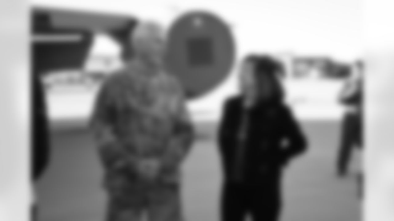 The Arizona Cardinals host TAPS, the Pat Tillman Foundation, Cox Charities, Folds of Honor, and civics educators on a KC-135 Stratotanker incentive flight featuring in-air refueling at Goldwater Air National Guard Base on Tuesday, Dec. 2, 2025 in Phoenix, AZ.