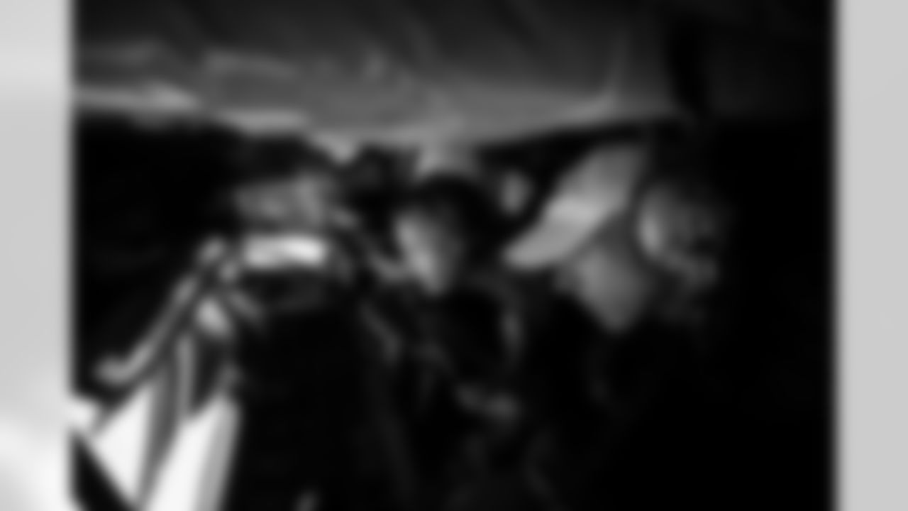 The Arizona Cardinals host TAPS, the Pat Tillman Foundation, Cox Charities, Folds of Honor, and civics educators on a KC-135 Stratotanker incentive flight featuring in-air refueling at Goldwater Air National Guard Base on Tuesday, Dec. 2, 2025 in Phoenix, AZ.