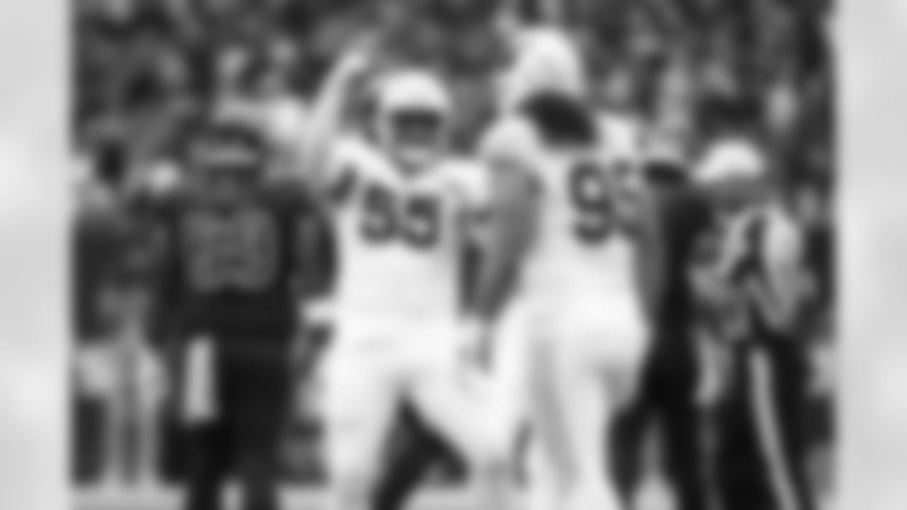Arizona Cardinals defensive tackle Dante Stills (55) during the Week 11 regular season game between the Arizona Cardinals and the Houston Texans on Sunday, Nov 19, 2023 in Houston, TX.