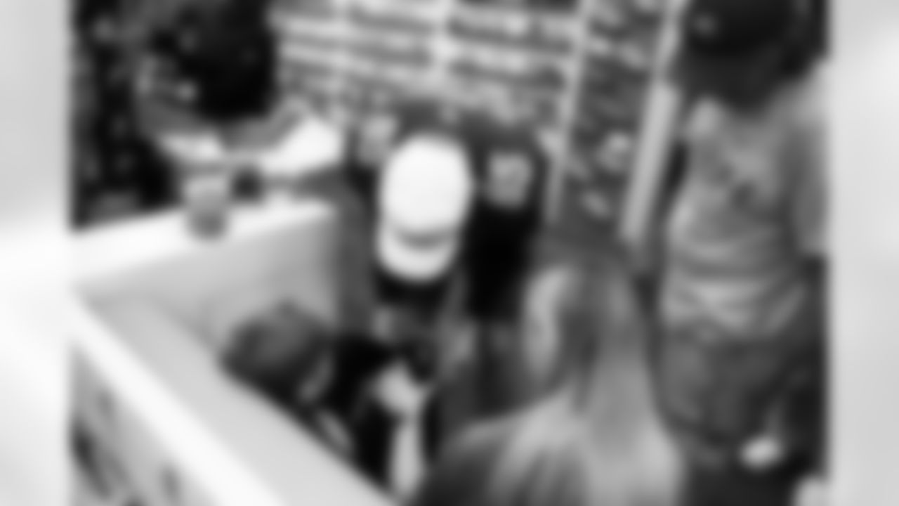 The Arizona Cardinals and Desert Financial Credit Union host a holiday shopping event at SCHEELS Chandler on Tuesday, Dec. 9, 2025 in Chandler, AZ.