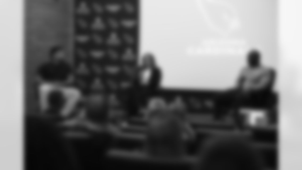 The Arizona Cardinals host local coaches for a sit-down with Positive Coaching Alliance on Tuesday, May 21, 2024 in Tempe, AZ.