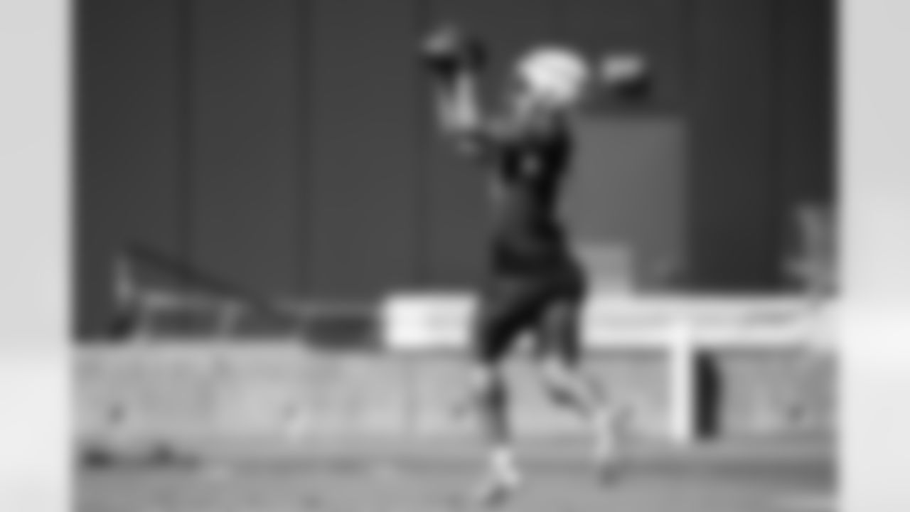 Arizona Cardinals wide receiver Michael Wilson (14) during practice at the Dignity Health Training Facility on Thursday, Oct. 16, 2025 in Tempe, AZ.