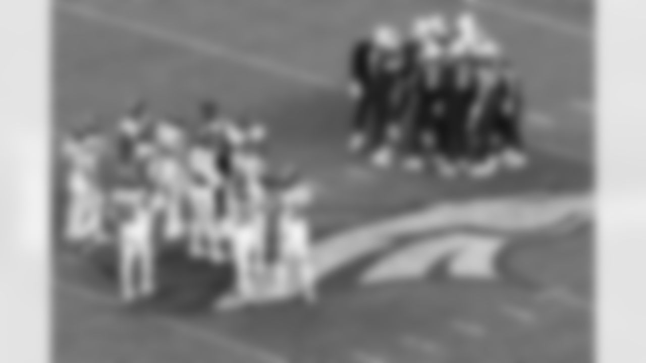 The Arizona Cardinals during the Week 2 preseason game between the Arizona Cardinals and the Denver Broncos on Saturday, Aug. 16, 2025 in Denver, CO.