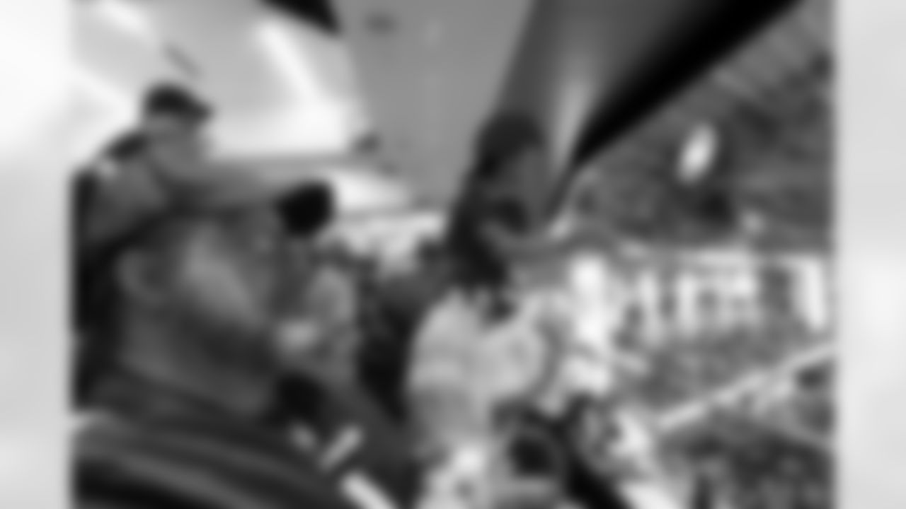 Fans from the inaugural Cardinals Premier Travel trip during the Week 9 regular season game between the Arizona Cardinals and the Dallas Cowboys at AT&T Stadium on Monday, Nov. 3, 2025 in Arlington, TX.