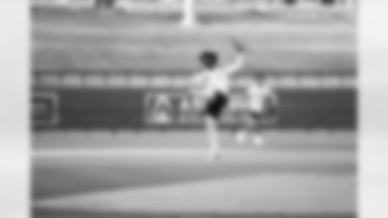 Arizona Cardinals quarterback Kyler Murray (1) hosts his inaugural Kyler Murray Foundation Charity Celebrity Softball Game at Salt River Fields at Talking Stick on Saturday, May 17, 2025 in Scottsdale, AZ.