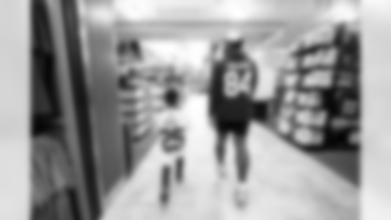 The Arizona Cardinals and Desert Financial Credit Union host a holiday shopping event at Scheel's on Tuesday, Dec. 9, 2025 in Chandler, AZ.