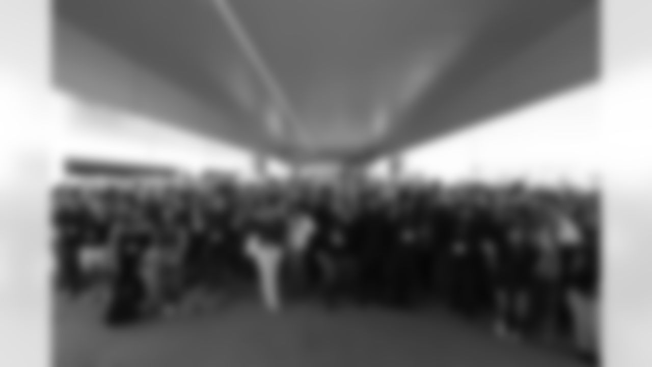 The Arizona Cardinals host the Civics Matters Send-off at Sky Harbor Airport on Wednesday, June 4, 2025 in Phoenix, AZ.