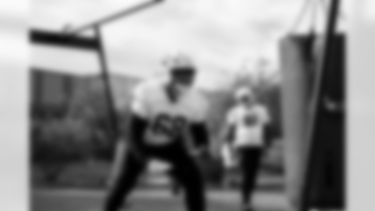 Arizona Cardinals offensive lineman Kelvin Beachum (68) during practice at the Dignity Health Training Facility on Friday, Jan. 2, 2026 in Tempe, AZ.