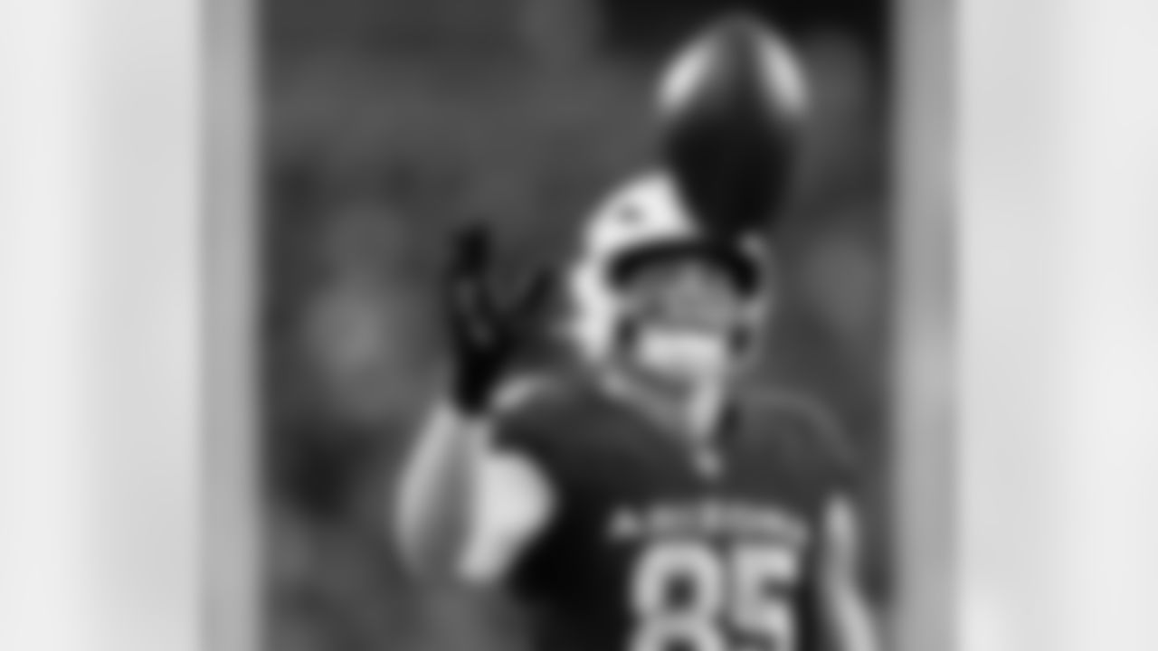 Arizona Cardinals tight end Trey McBride (85) during the Week 18 regular season game between the Arizona Cardinals and the San Francisco 49ers on Sunday, Jan 5, 2025 at State Farm Stadium.