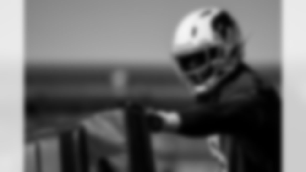 Arizona Cardinals defensive lineman Darius Robinson (56) during practice at the Dignity Health Training Facility on Thursday, Dec. 11, 2025 in Tempe, AZ.