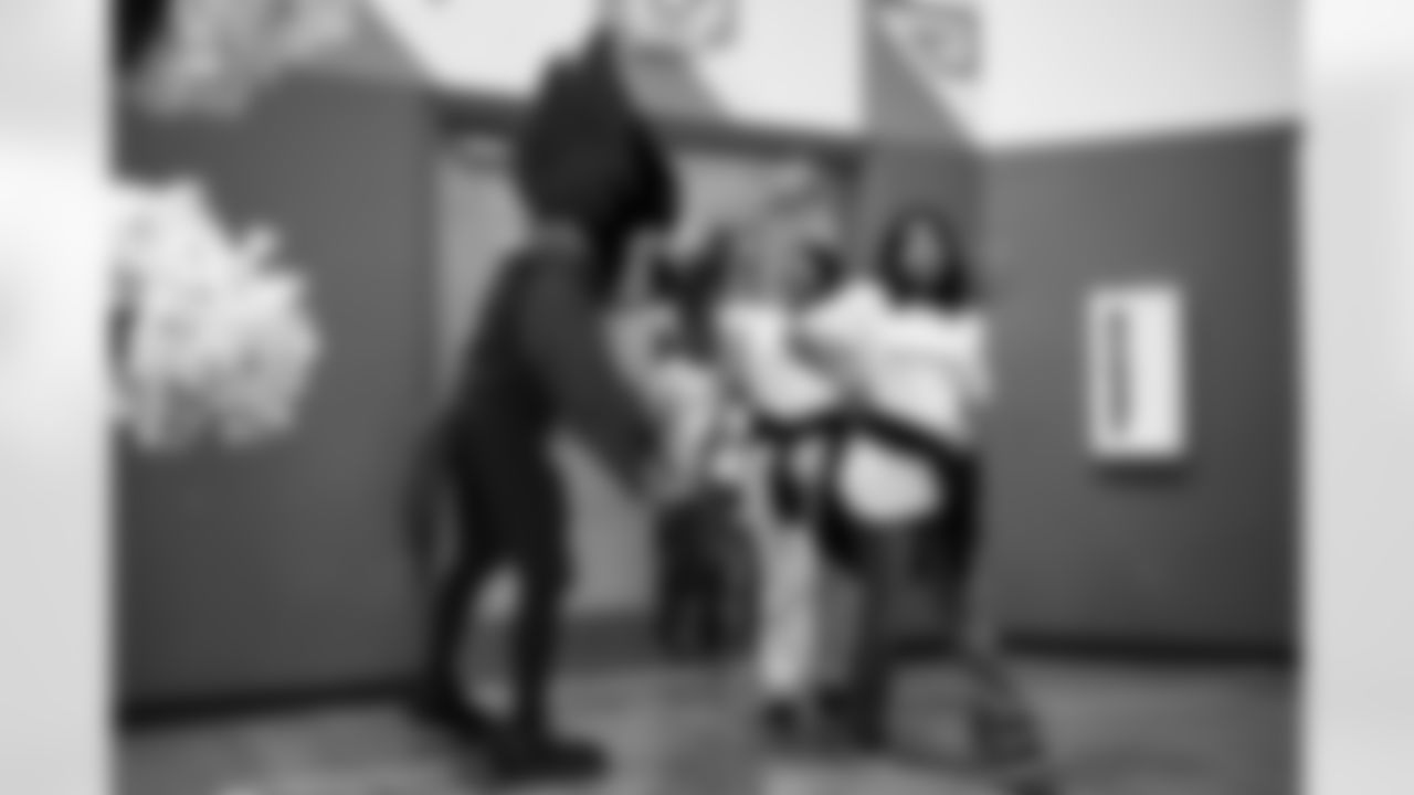 The Arizona Cardinals and the Boys & Girls Club at Gila River host a Youth Football Camp at the Boys & Girls Club on Tuesday, Nov. 11, 2025 in Laveen Village, AZ.