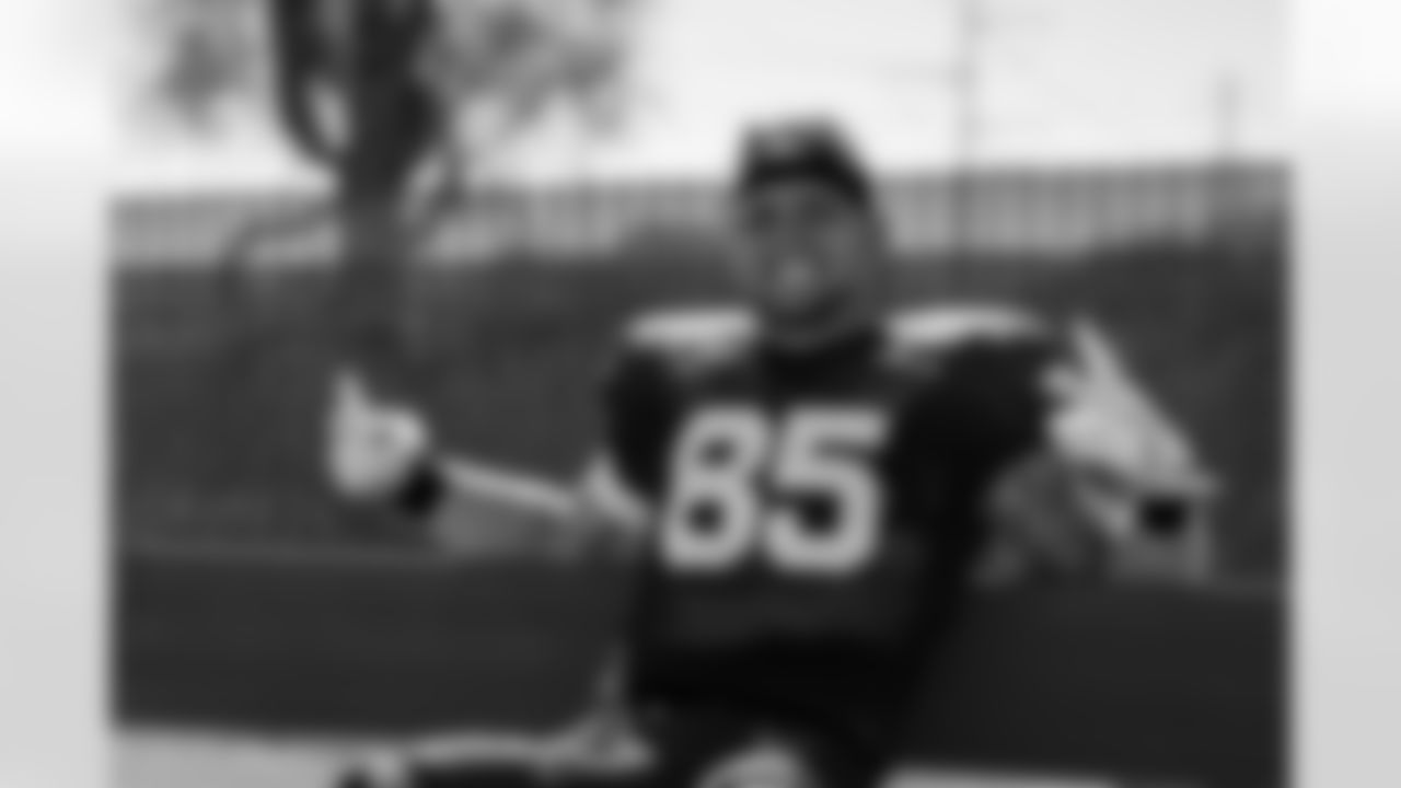 Arizona Cardinals tight end Trey McBride (85) during practice at the Dignity Health Training Facility on Thursday, Oct. 16, 2025 in Tempe, AZ.