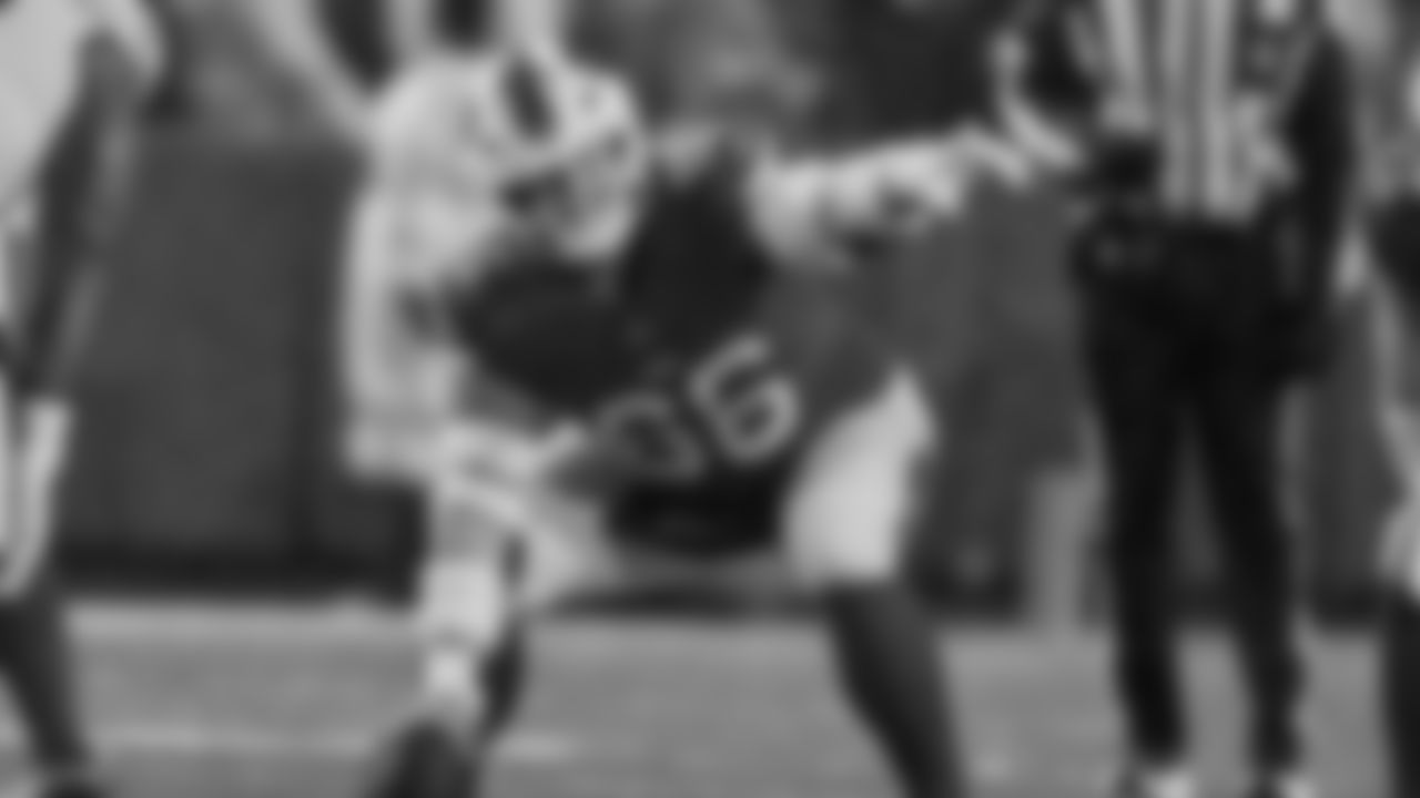 Buffalo Bills center Connor McGovern (66) prepares to snap the ball during the first half of an NFL football game against Philadelphia Eagles in Orchard Park, NY., Sunday, Dec. 28, 2025. (AP Photo/Gene J. Puskar)