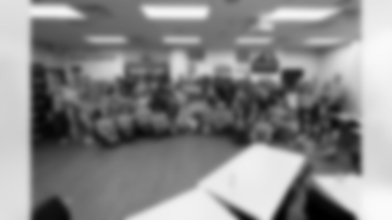 The Arizona Cardinals and Desert Financial Credit Union host a holiday shopping event at Scheel's on Tuesday, Dec. 9, 2025 in Chandler, AZ.