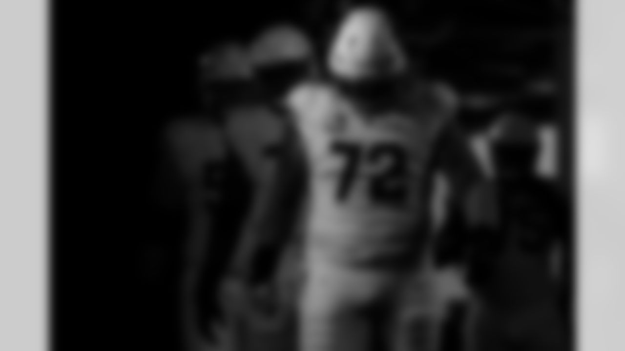 Arizona Cardinals offensive lineman Hjalte Froholdt (72) during the Week 15 regular season game between the Arizona Cardinals and the Houston Texans on Sunday, Dec. 14, 2025 in Houston, TX.