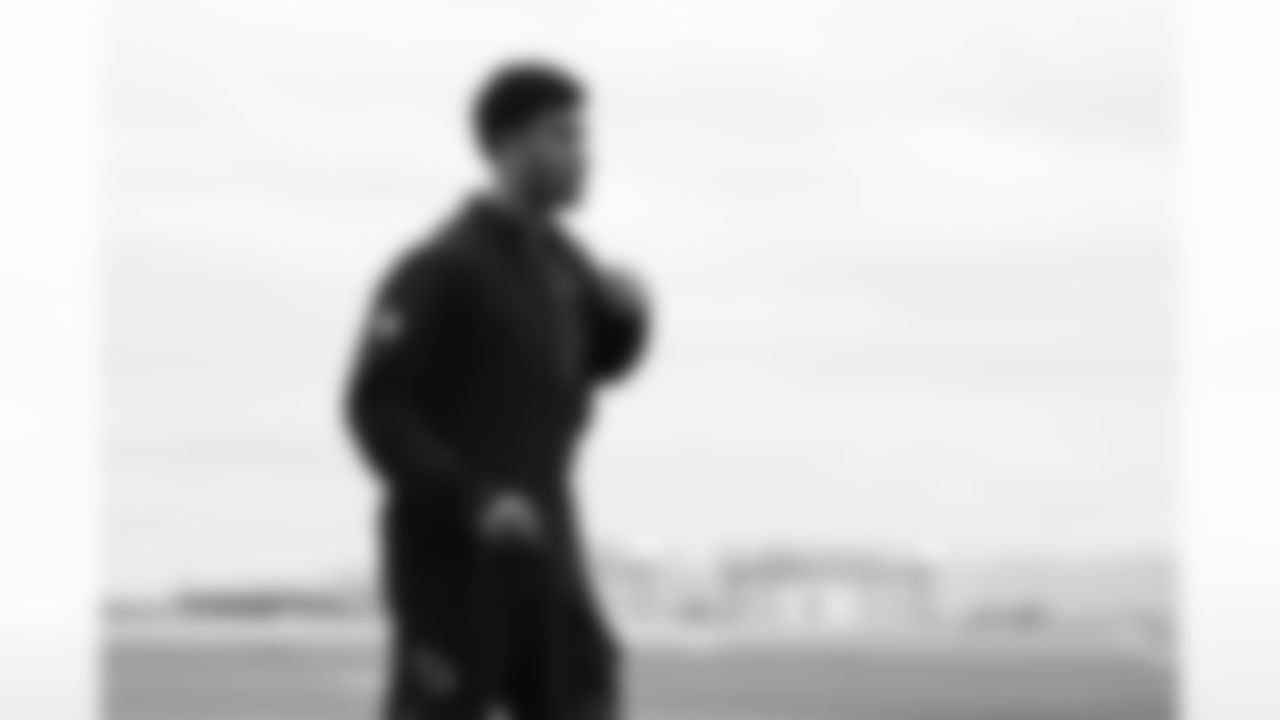 Arizona Cardinals wide receiver Michael Wilson (14) travels to Cincinnati before the Week 17 regular season game against the Cincinnati Bengals on Saturday, Dec. 27, 2025 in Phoenix, AZ.