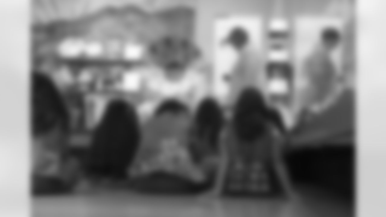 The Arizona Cardinals host Girl Scouts from Arizona Cactus-Pine to celebrate Native American Heritage Month at the Heard Museum on Thursday, Nov 23, 2023 in Phoenix, AZ.
