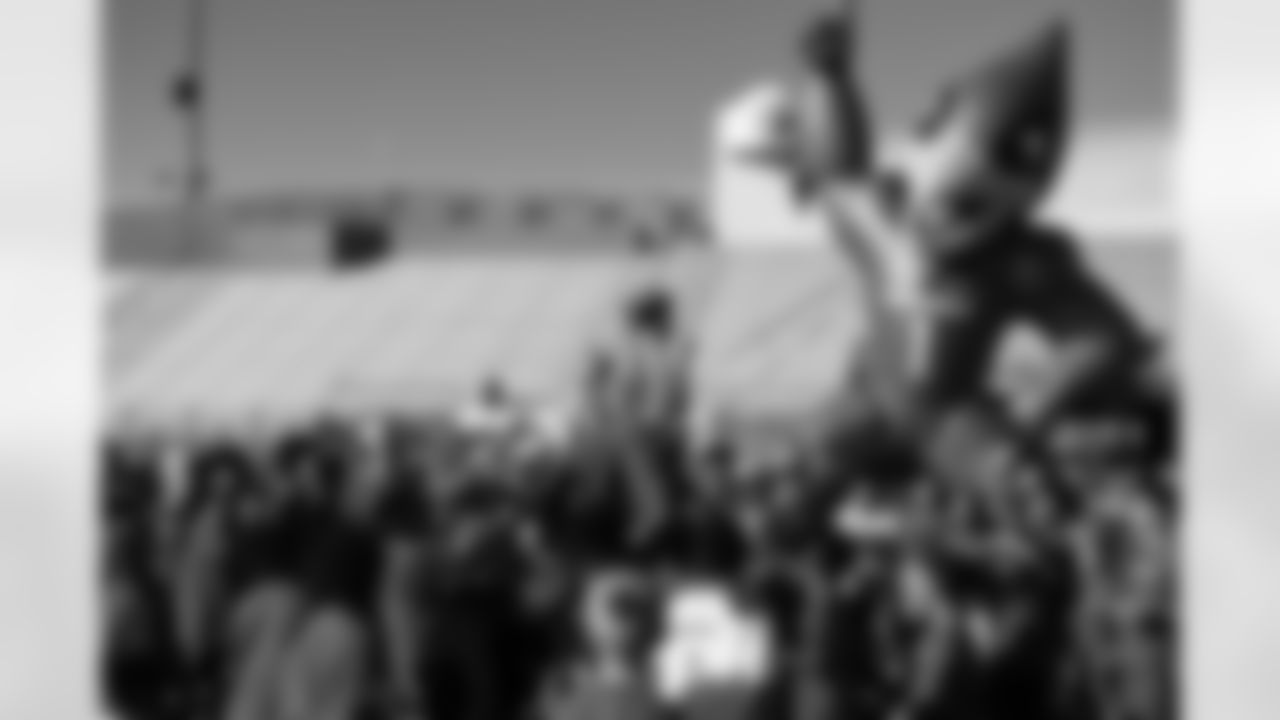 The Arizona Cardinals host a Youth Football Camp at Cesar Chavez High School presented by State Farm on Tuesday, Dec. 16, 2025 in Laveen Village, AZ.