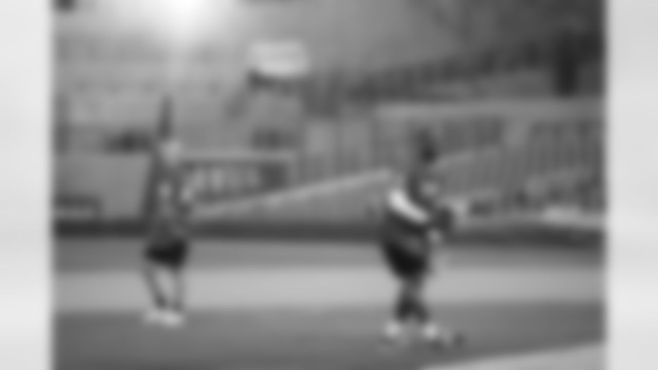 Arizona Cardinals quarterback Kyler Murray (1) hosts his inaugural Kyler Murray Foundation Charity Celebrity Softball Game at Salt River Fields at Talking Stick on Saturday, May 17, 2025 in Scottsdale, AZ.