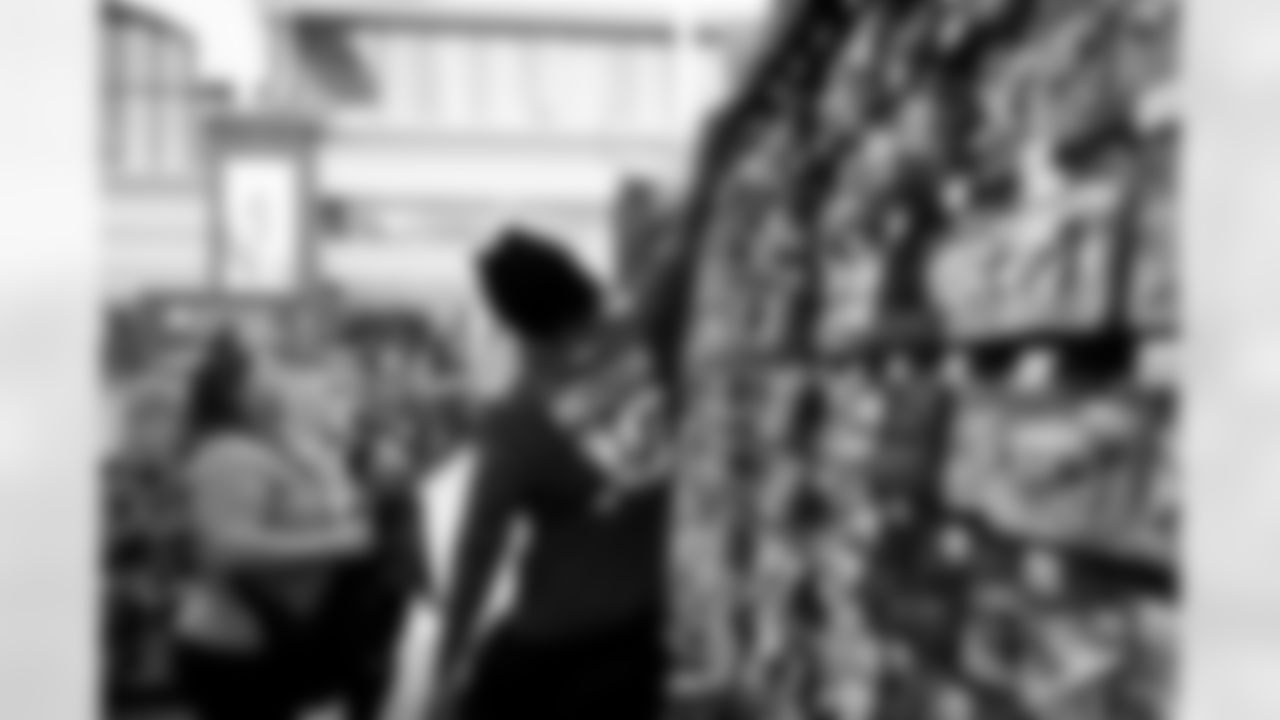 The Arizona Cardinals and Desert Financial Credit Union host a holiday shopping event at Scheel's on Tuesday, Dec. 9, 2025 in Chandler, AZ.