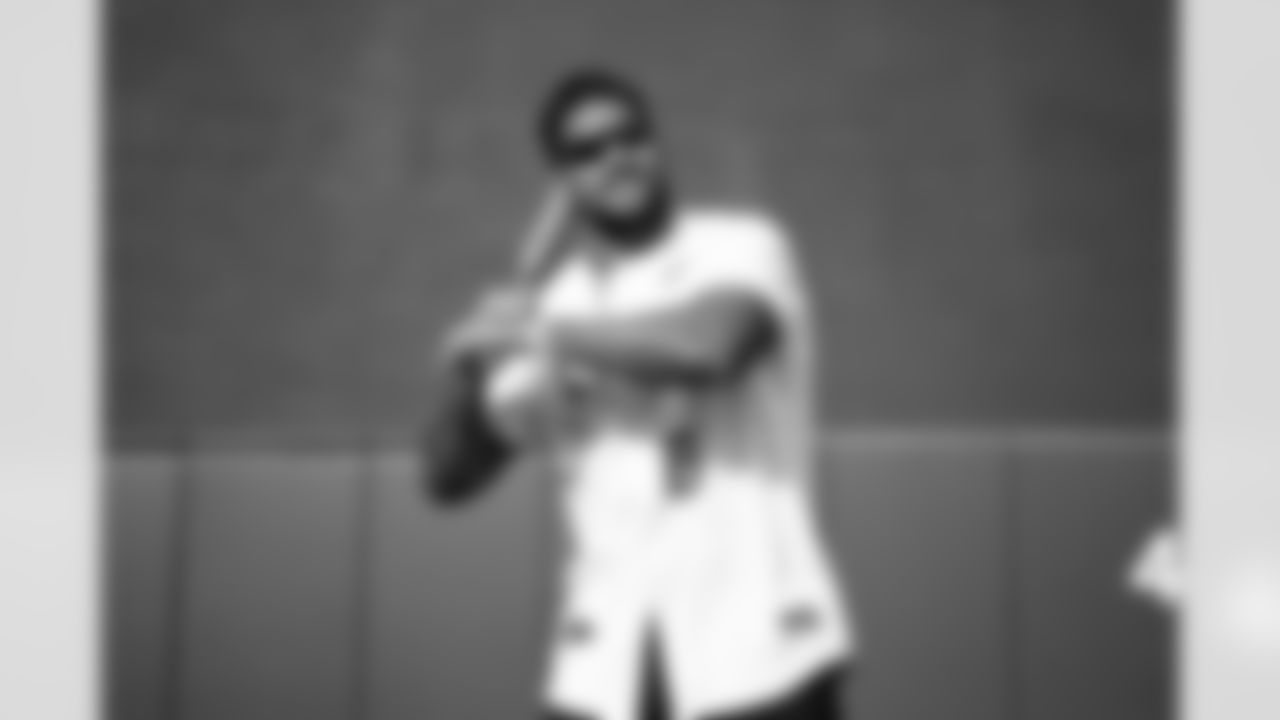 Arizona Cardinals quarterback Kyler Murray (1) hosts his inaugural Kyler Murray Foundation Charity Celebrity Softball Game at Salt River Fields at Talking Stick on Saturday, May 17, 2025 in Scottsdale, AZ.