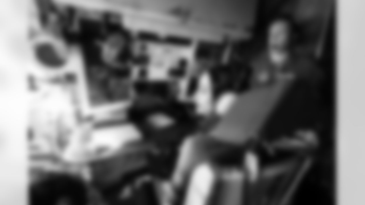 The Arizona Cardinals host TAPS, the Pat Tillman Foundation, Cox Charities, Folds of Honor, and civics educators on a KC-135 Stratotanker incentive flight featuring in-air refueling at Goldwater Air National Guard Base on Tuesday, Dec. 2, 2025 in Phoenix, AZ.