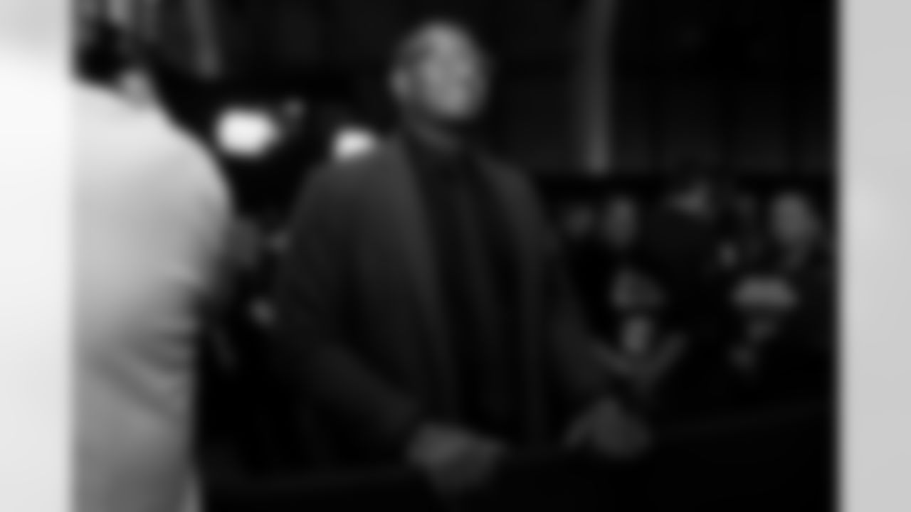 Arizona Cardinals offensive lineman Kelvin Beachum (68) attends NFL Honors at the Palace of Fine Arts on Thursday, Feb. 5, 2026 in San Francisco, CA.