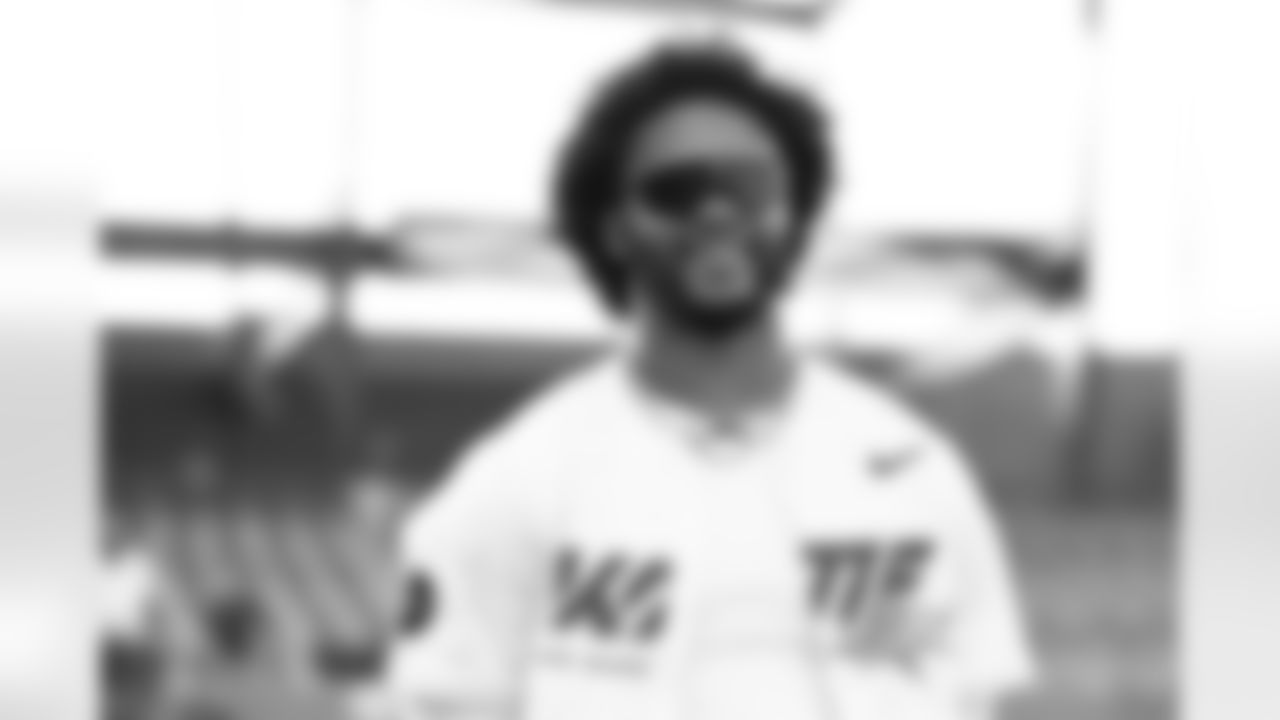 Arizona Cardinals quarterback Kyler Murray (1) hosts his inaugural Kyler Murray Foundation Charity Celebrity Softball Game at Salt River Fields at Talking Stick on Saturday, May 17, 2025 in Scottsdale, AZ.