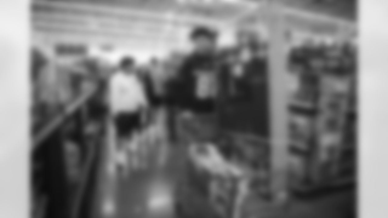 The Arizona Cardinals host a Shop with a Jock event presented by Desert Financial Credit Union on Tuesday, Dec 12, 2023 in Chandler, AZ.