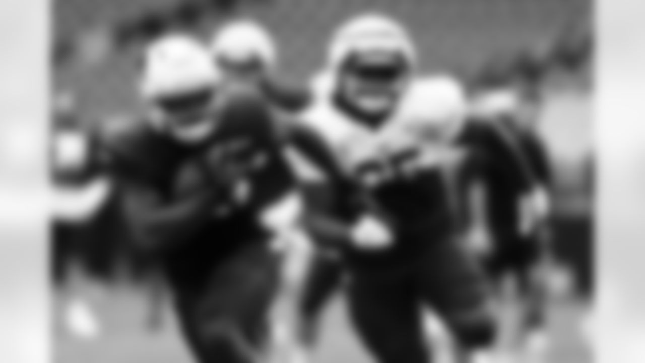 Arizona Cardinals running back Bam Knight (35) during 2025 Training Camp on Monday, July 28, 2025 at State Farm Stadium.