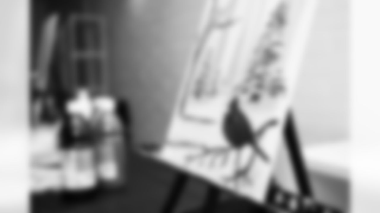 The Arizona Cardinals host a Crucial Catch Paint 'n Sip at Mini Social on Tuesday, Sep. 24, 2024 in Scottsdale, AZ.