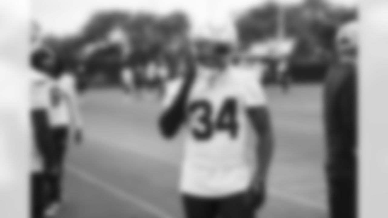 Arizona Cardinals safety Jalen Thompson (34) during 2024 OTA's Monday, May 20, 2024 in Tempe, AZ.